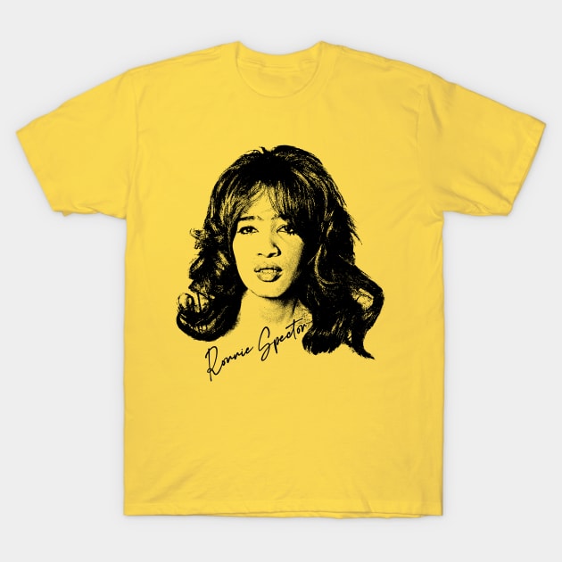 Ronnie Spector / Retro Style Fan Artwork T-Shirt by DankFutura